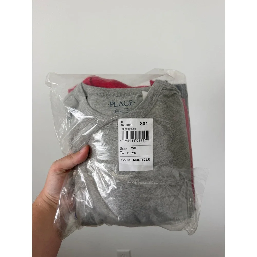 The Children's Place Boys Tee Shirt 5-Pack – Multi Color – Medium (7/8) – NWT